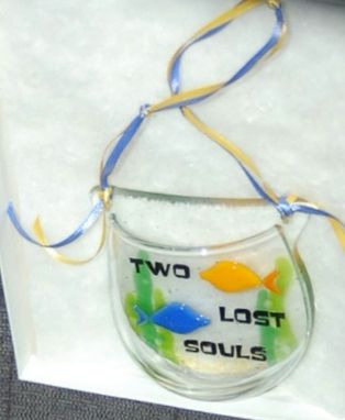 Custom Made "Two Lost Souls" Christmas Ornament