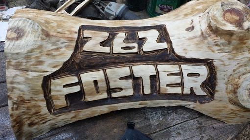 Custom Made Chainsaw Carved Signs