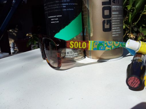 Custom Made Solo X Guineyart X Rawartist Custom Sunglasses