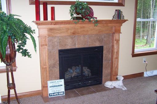 Custom Made Custom Fireplace Surround