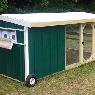 4x8 Rolling Chicken Coop / Chicken Tractor