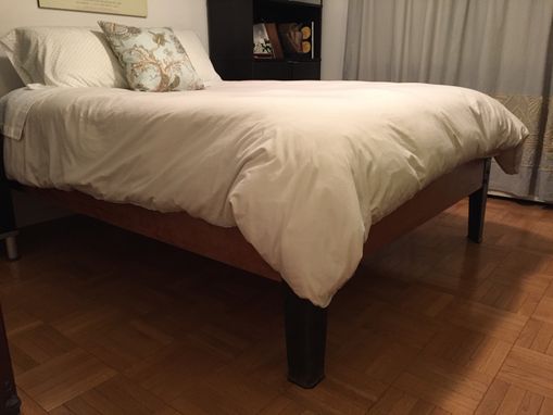Custom Made Industrial Style Bed