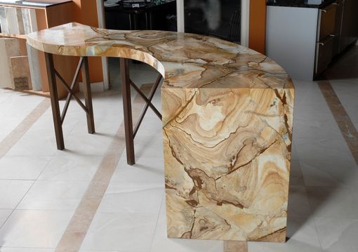 Custom Made Bar/Display Table, Natural Stone