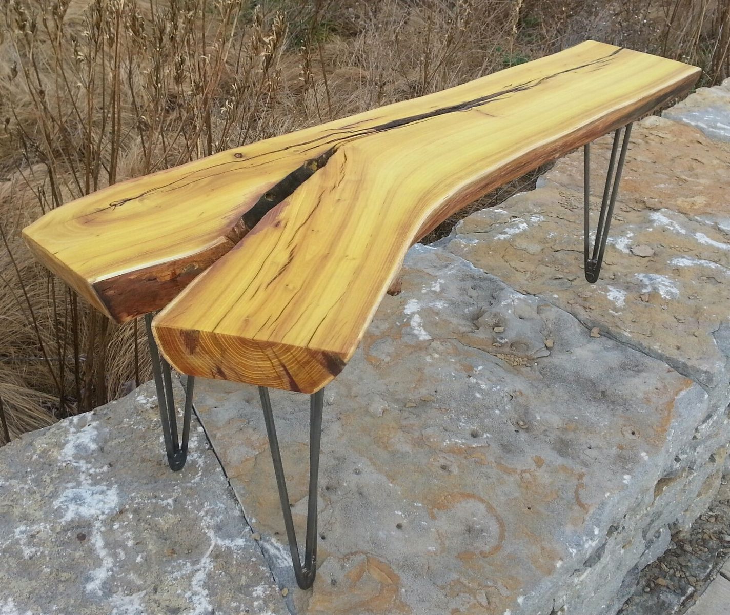 Custom Made Osage Orange Live Edge Coffee Table Modern ...