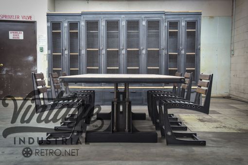 Custom Made Post Industrial Bar Table