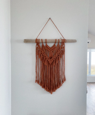 Custom Made Living Room Macrame Tapestry Wall Hanging Decor, Home Decor, Handmade Macrame Crochet