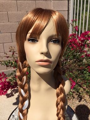 Custom Made Anna Frozen Costume Cosplay Custom Wig