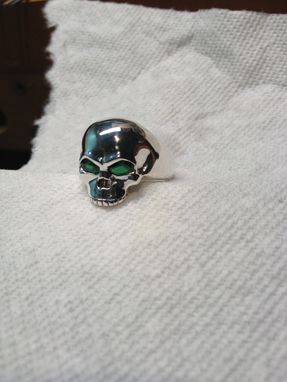 Custom Made Skull Pinky Ring