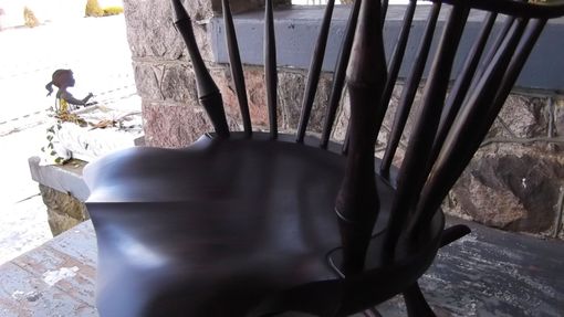 Custom Made Rocking Chair Continuous Arm Windsor Chair