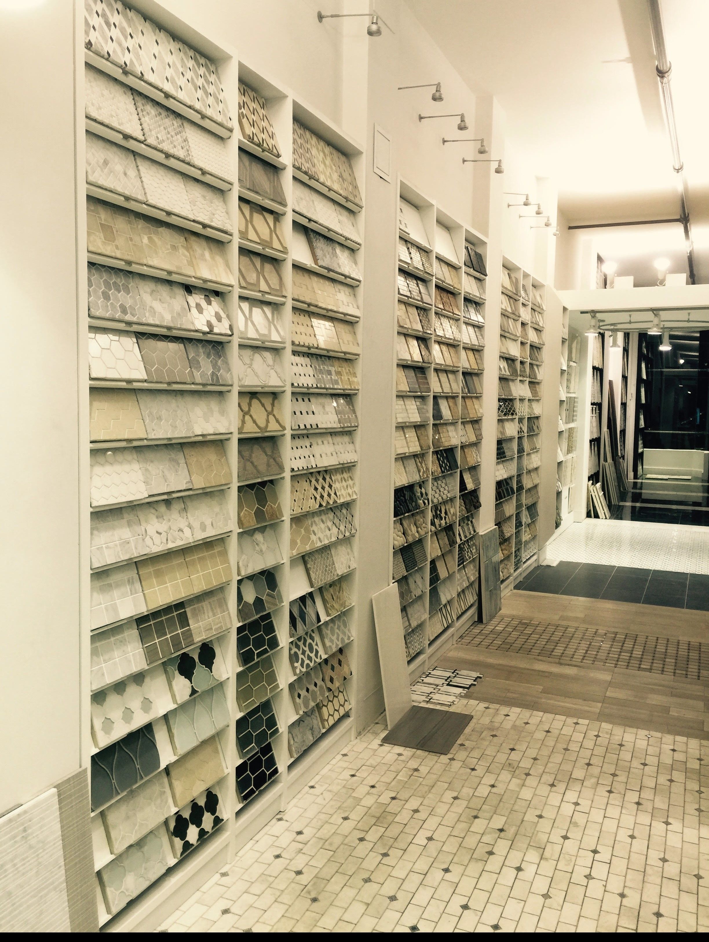 Buy Hand Made Custom Wooden Tile Display, made to order from Decoretz