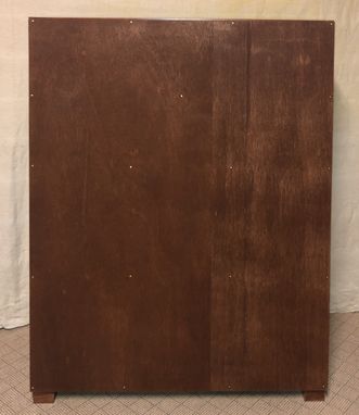 Custom Made Custom Made Solid Cherry Bookcase Or Room Divider Or Entertainment Center With Open Or Enclosed Back