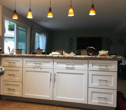 Custom Made Kitchen Refacing Shaker Style Drawers And Doors