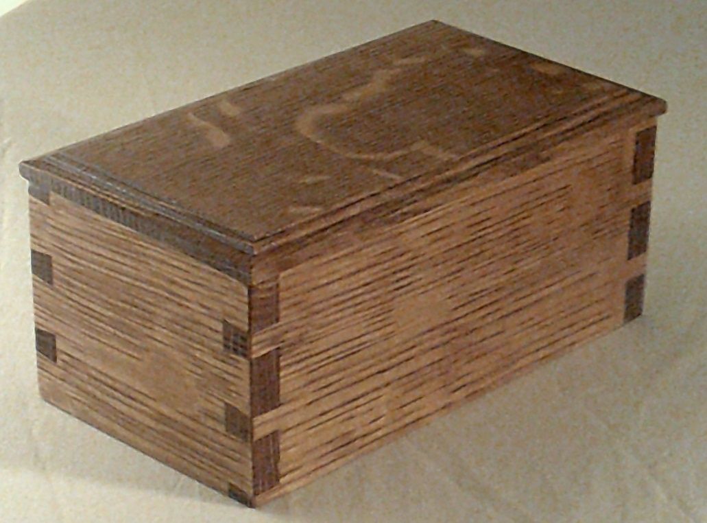 Custom Made Keepsake Box With Loose Lid by July's Woodworks Llc ...