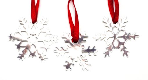 Custom Made Snowflake Ornament Style 3