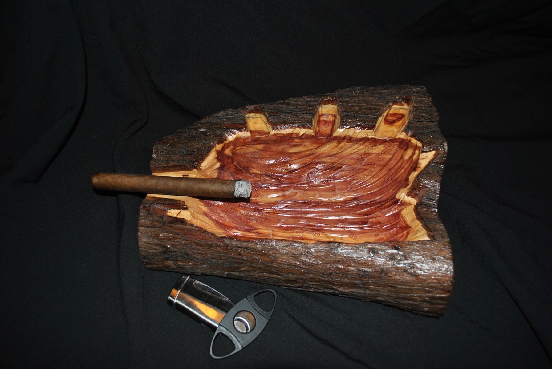 Handmade Hand Crafted Ashtrays by Clinton Dunning Studios