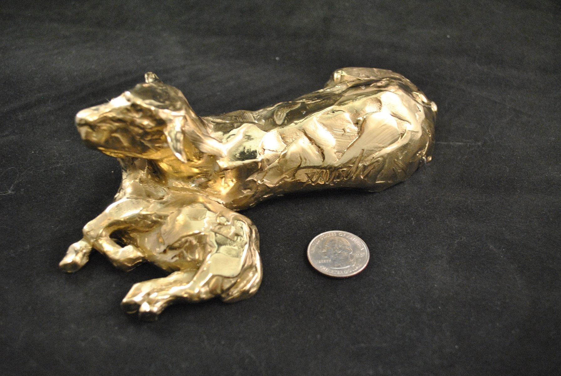 Hand Crafted Solid Gold Casting by Western Heritage Company