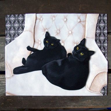 Custom Made Paper Pet Portraits