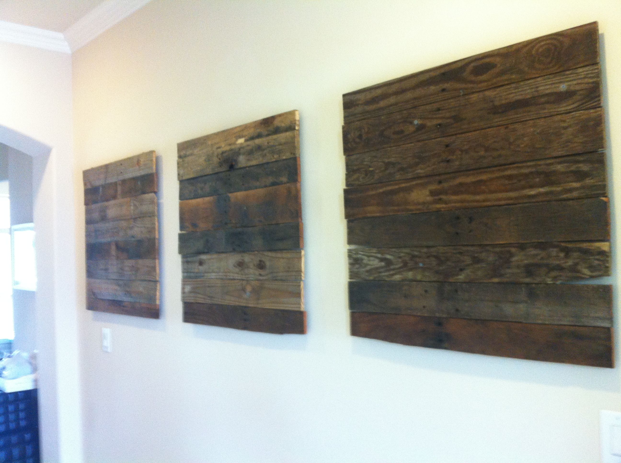 Hand Made Pallet Frames by Inspired Custom Design | CustomMade.com