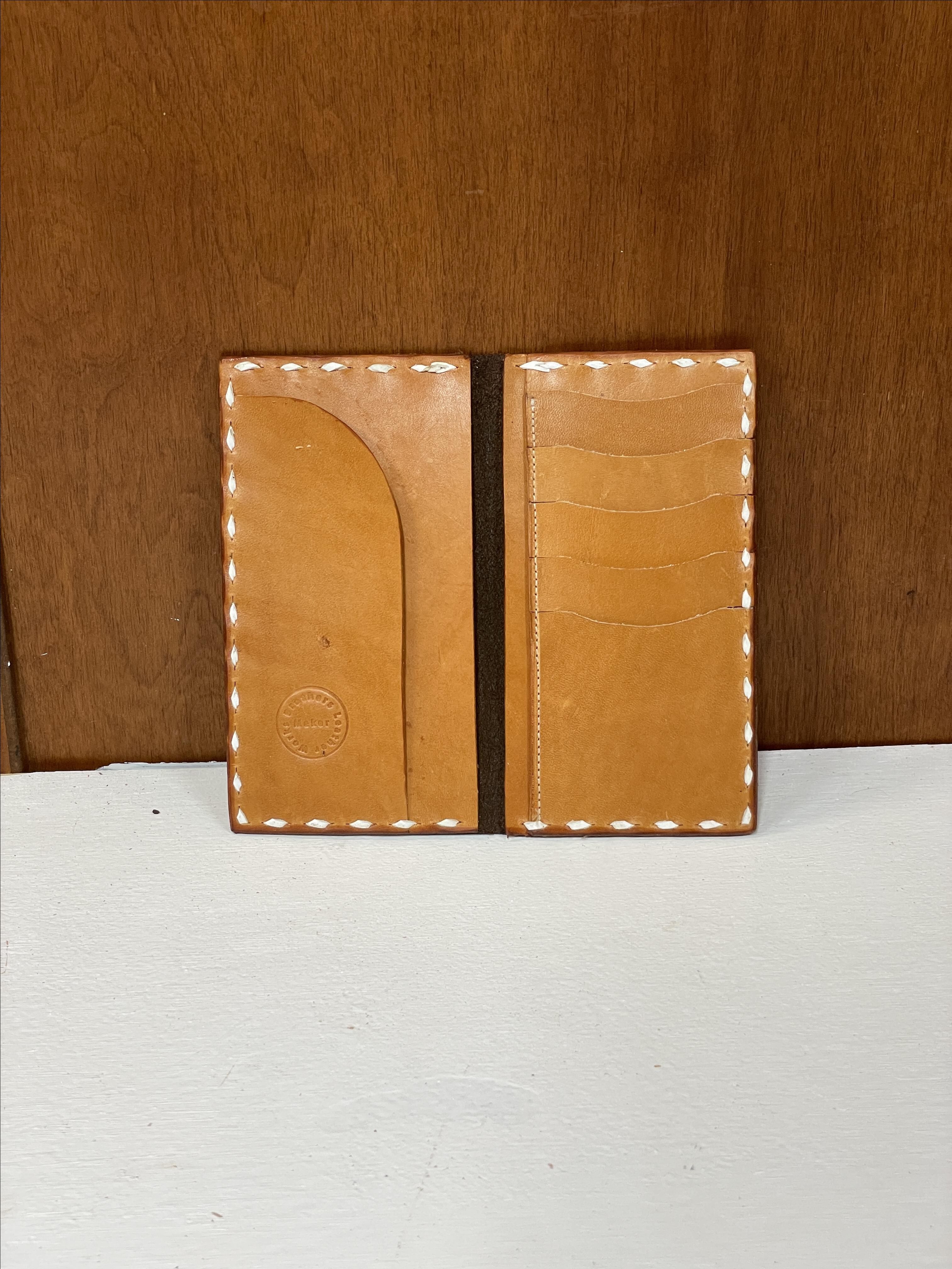 Buy Hand Made Custom Roper Wallet, made to order from Brothers Leather