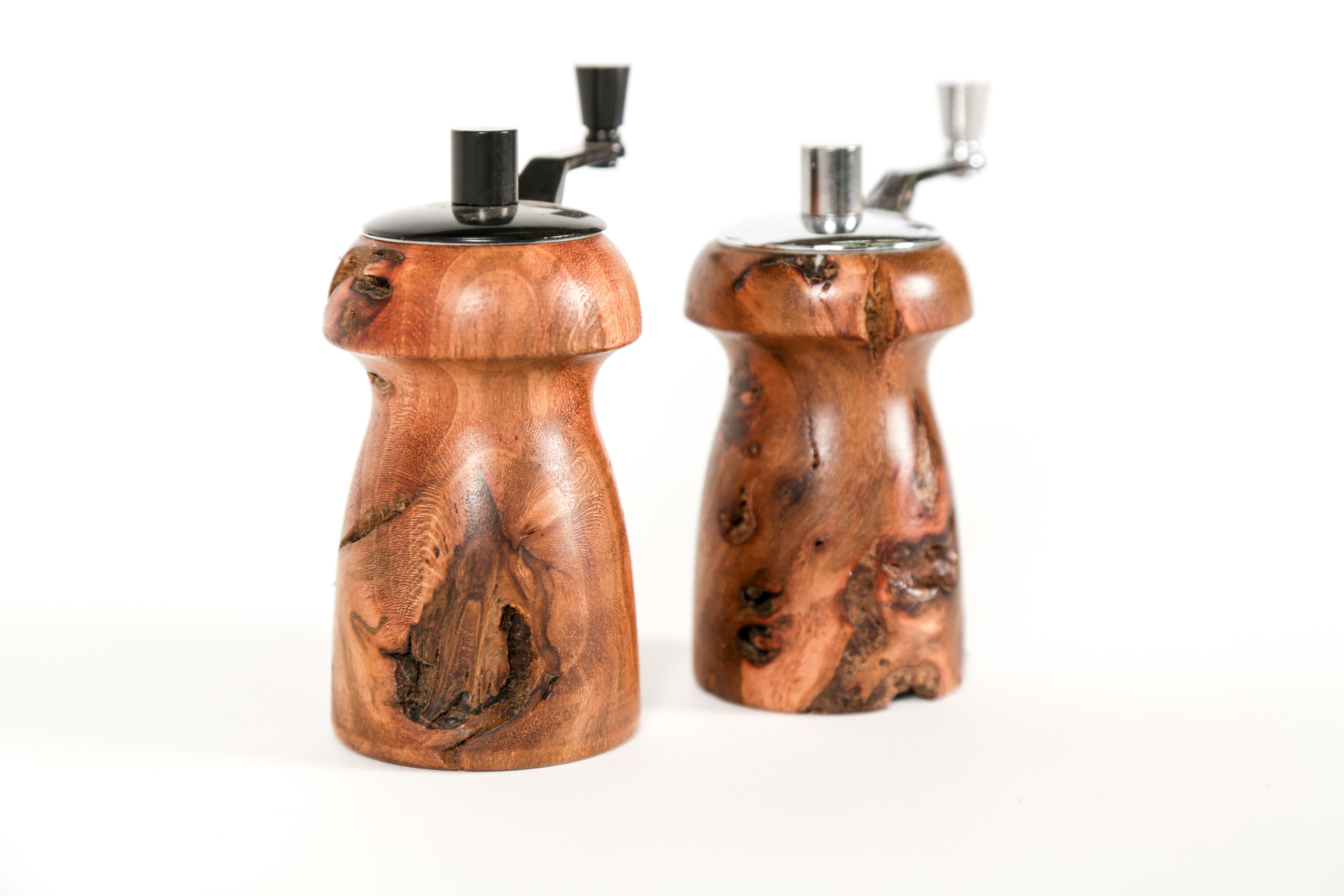 Buy Handmade Bordeaux Grapevine Salt And Pepper Grinders, made to