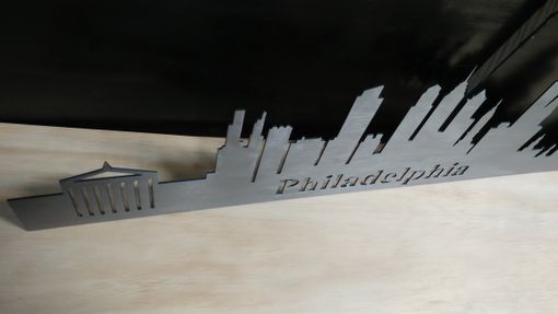 Custom Made Philadelphia Skyline In Steel