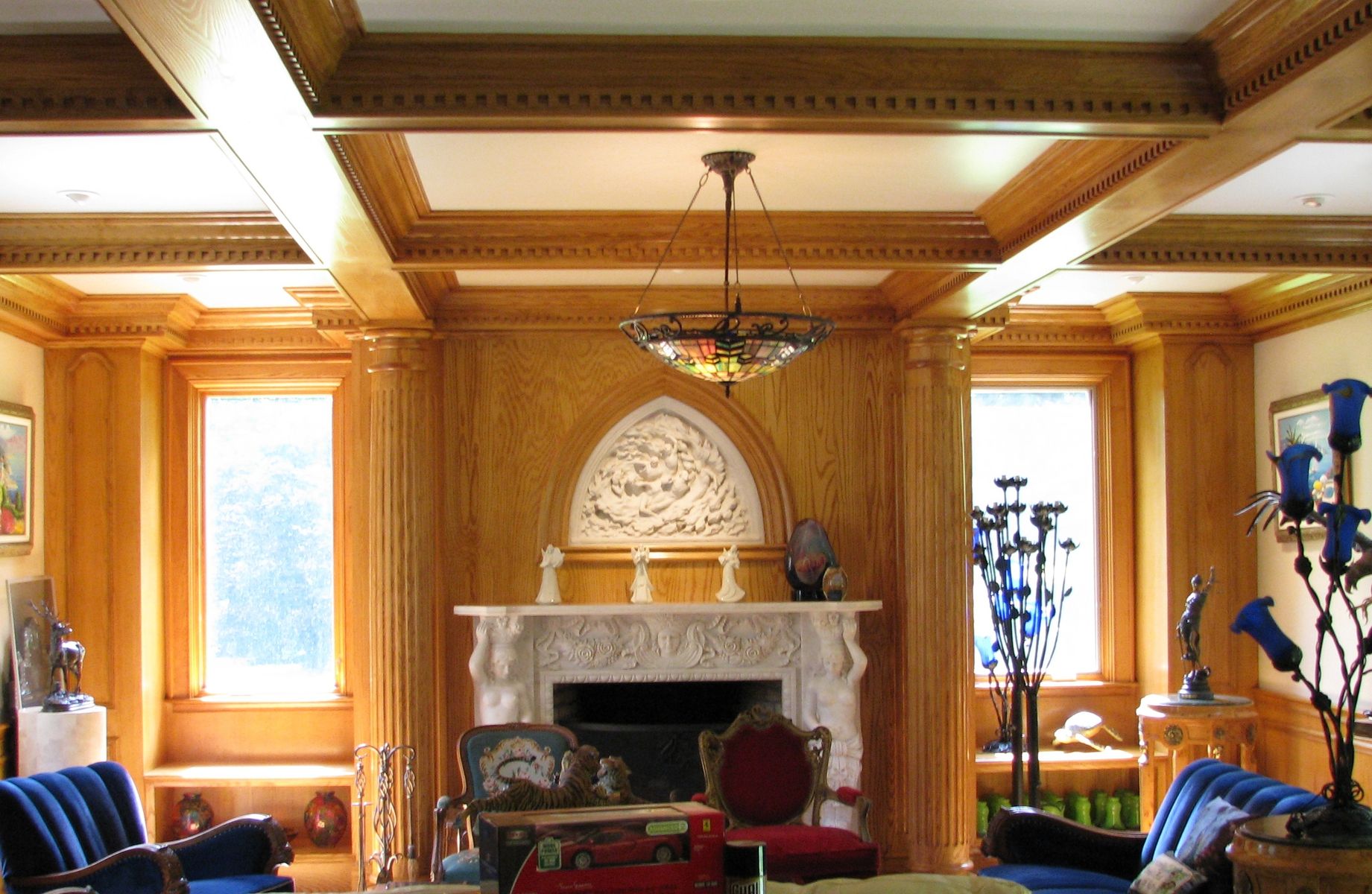 Custom Coffered Ceiling By Broughton Woodworks Custommade Com