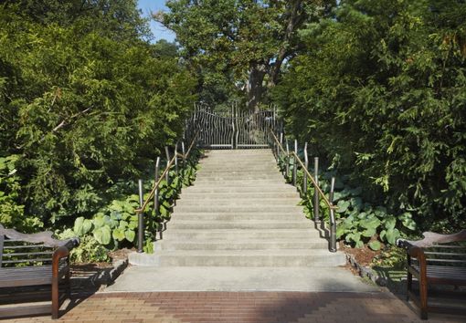 Hand Made Gates And Stair Rails For The W J Beal Botanical