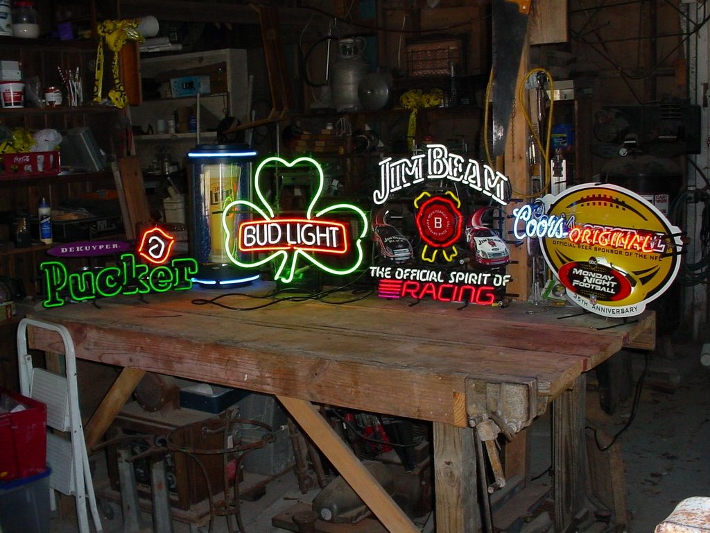 Custom Neon Lights Bought Sold Repaired by Tangi Trading Post
