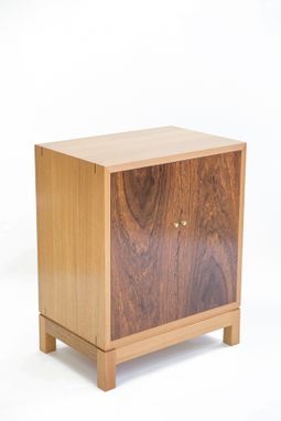 Custom Made Cocobolo + Mahogany Cabinet