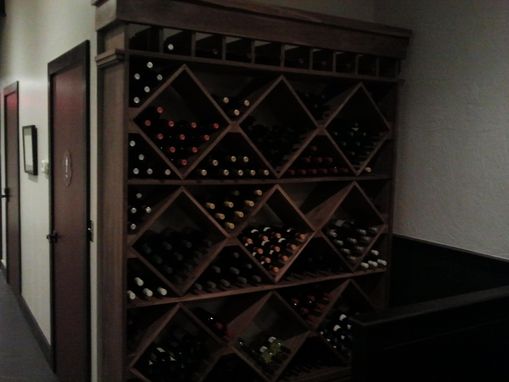 Custom Made Restaurant Tables, Wine Rack, And Server Stand