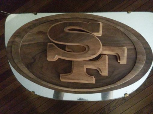 Custom Made Abstract San Francisco 49ers Logo