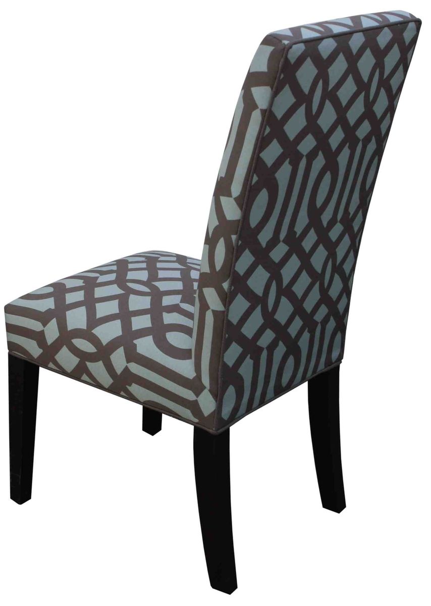 Hand Crafted Contemporary Custom Upholstered Dining Chair by Mortise ...