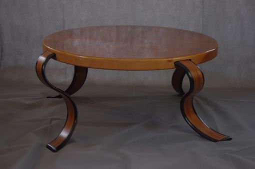 Custom Made Custom Modern Art Deco Inspired Coffee Table "Perpetual Motion"