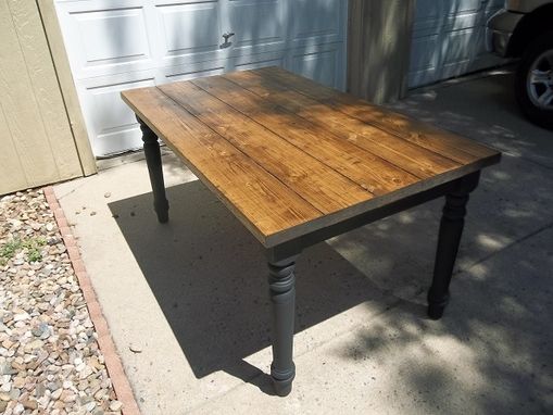 Custom Made Custom Farm Table.......Rustic