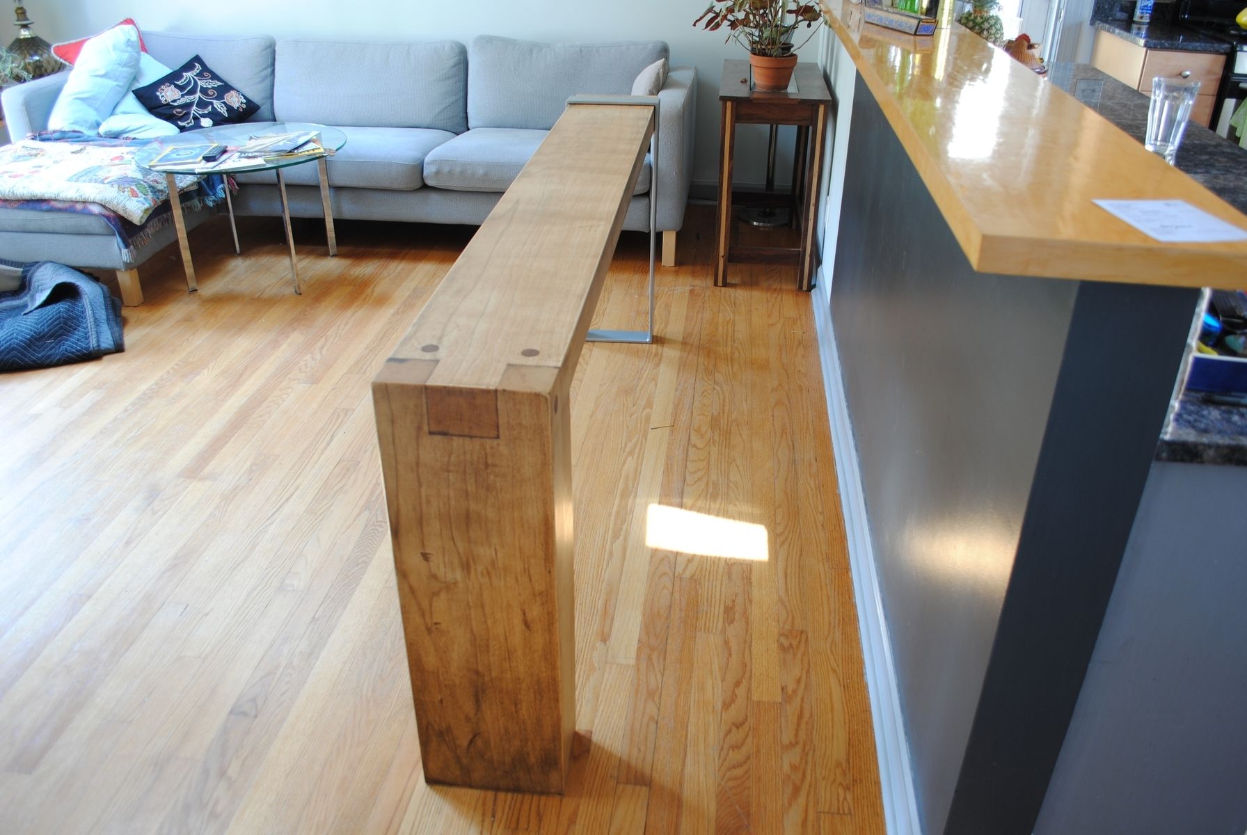 Hand Made Console Table by Five Fork Studio