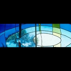 Custom Made "Waters Of Baptism" Church Narthex Window