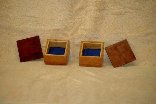 Custom Made Cherry Ring Boxes