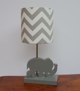 Custom Made Handmade Wooden Animal Lamps For Nursery, Kids Room