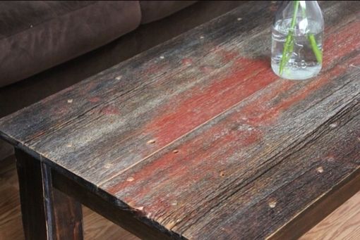 Custom Made Barnwood Coffee Table