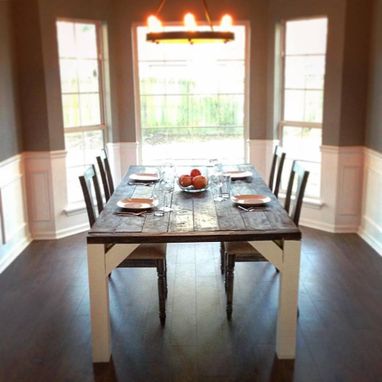 Custom Made Custom Dining Room Farm Table