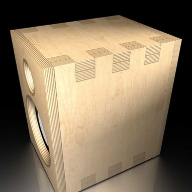Custom Made Blokhaüs 1.0 Amplified Bookshelf Speaker
