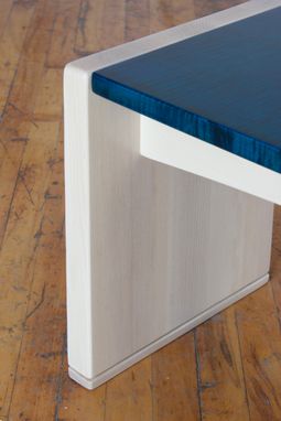 Custom Made Blue Bench
