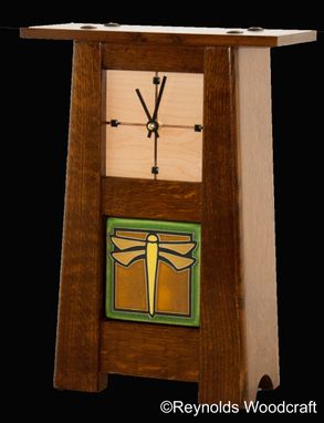 Custom Made Craftsman Style Clock