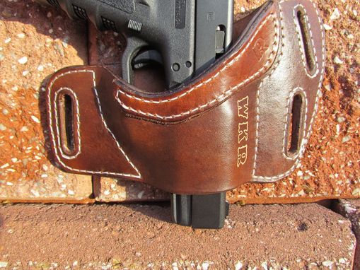 Custom Made Personalized Leather Gun Holster