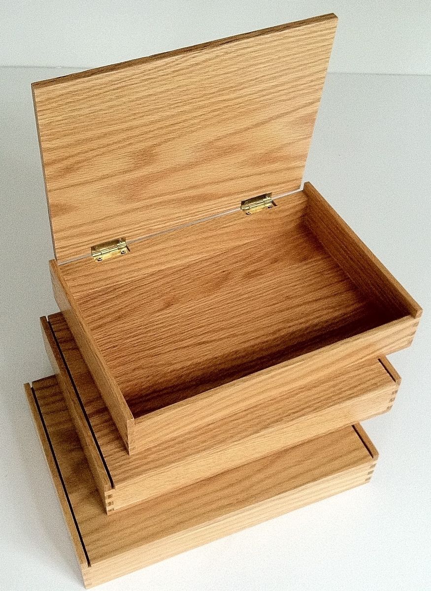 Wooden box made to on sale order