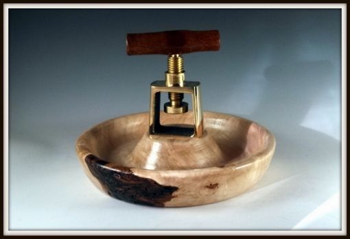 Custom Made Nut Cracker Bowl