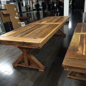 Custom Conference Tables Custommade Reclaimed Wood Conference Communal Table Any Size