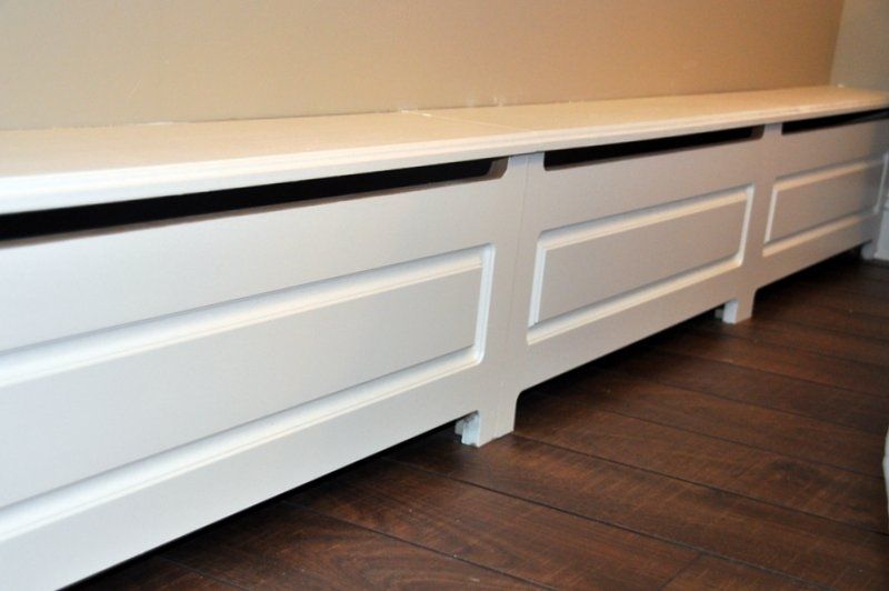 Custom Made Wood Baseboard Heater Cover by D&S Artistic Woodworking LLC ...