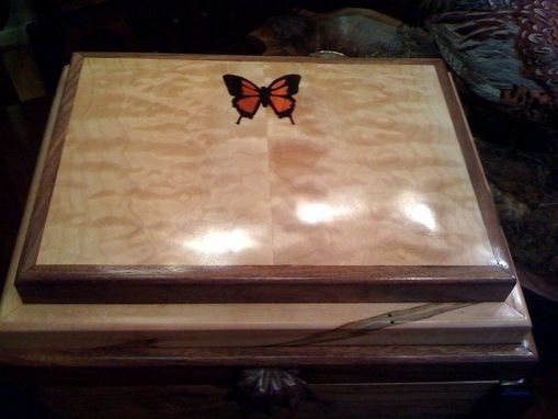 Custom Made "The Butterfly" Jewelry Box