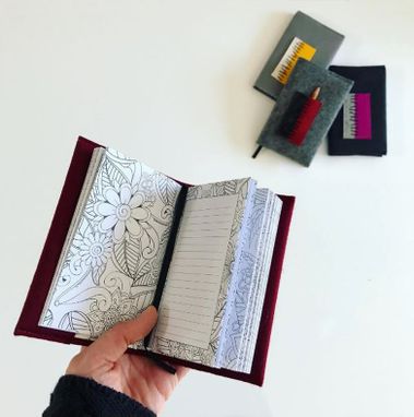 Custom Made Mini Journal With Pocket